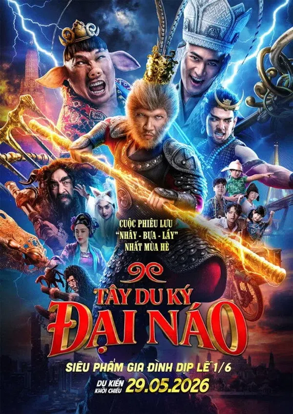 Poster phim Tây Du Ký Đại Náo trên Phim Mới